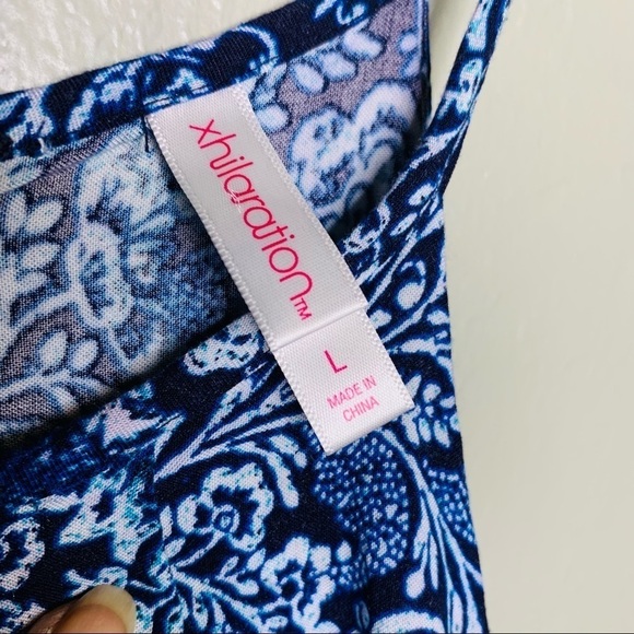 Xhilaration Halter Tassel Accent Romper - Picture 6 of 7